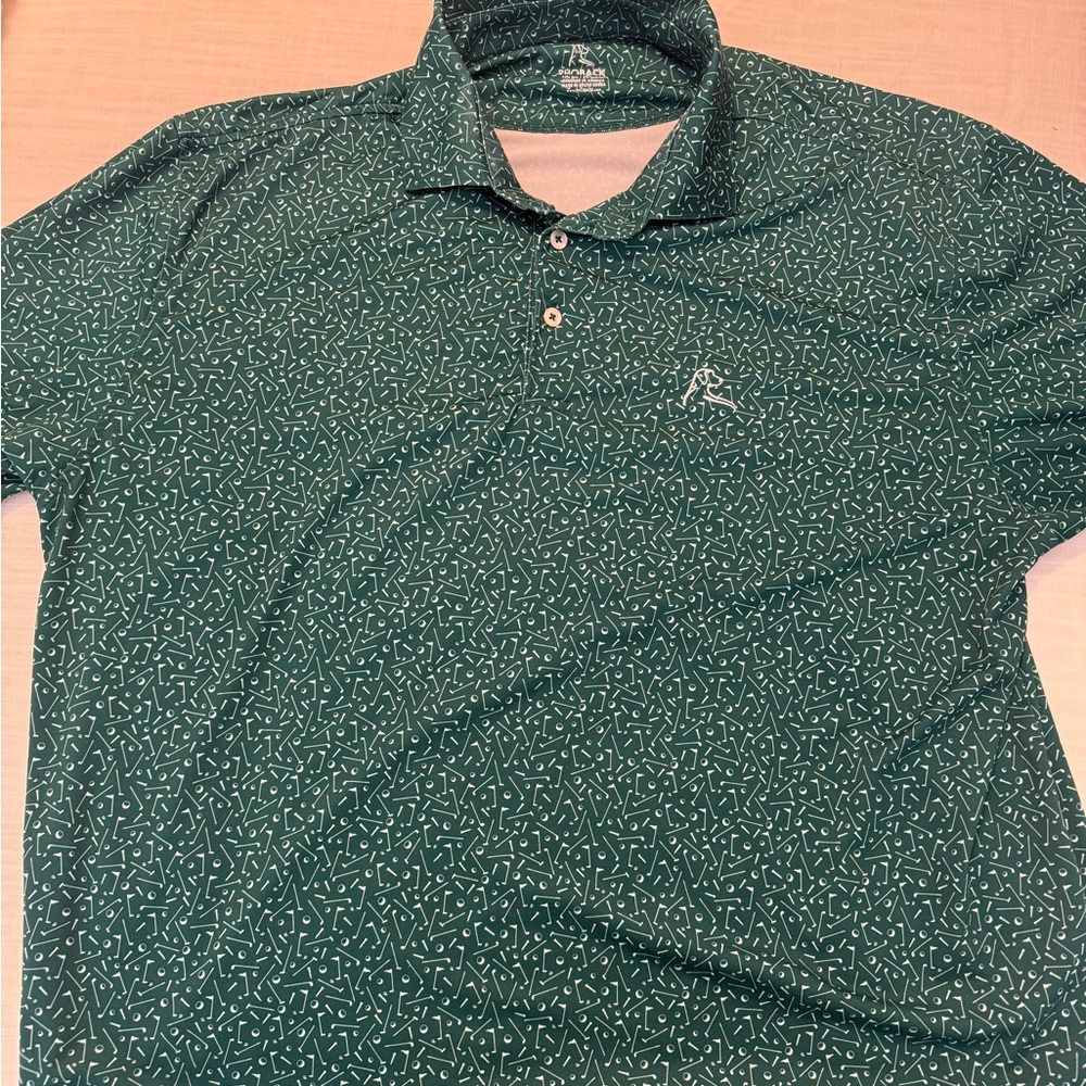 Rhoback Green Polo Shirt